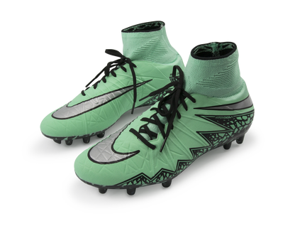 Nike Men's Hypervenom Phantom II FG Green Glow/Metallic Silver/Hyper Orange
