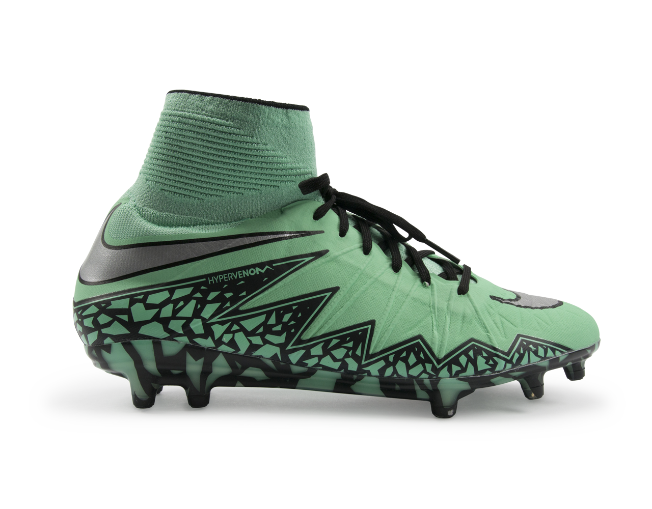 Nike Men's Hypervenom Phantom II FG Green Glow/Metallic Silver/Hyper Orange