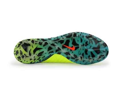 Nike Men's Hypervenom Phantom II FG Volt/Black Hyper/Turquoise Clear Jade