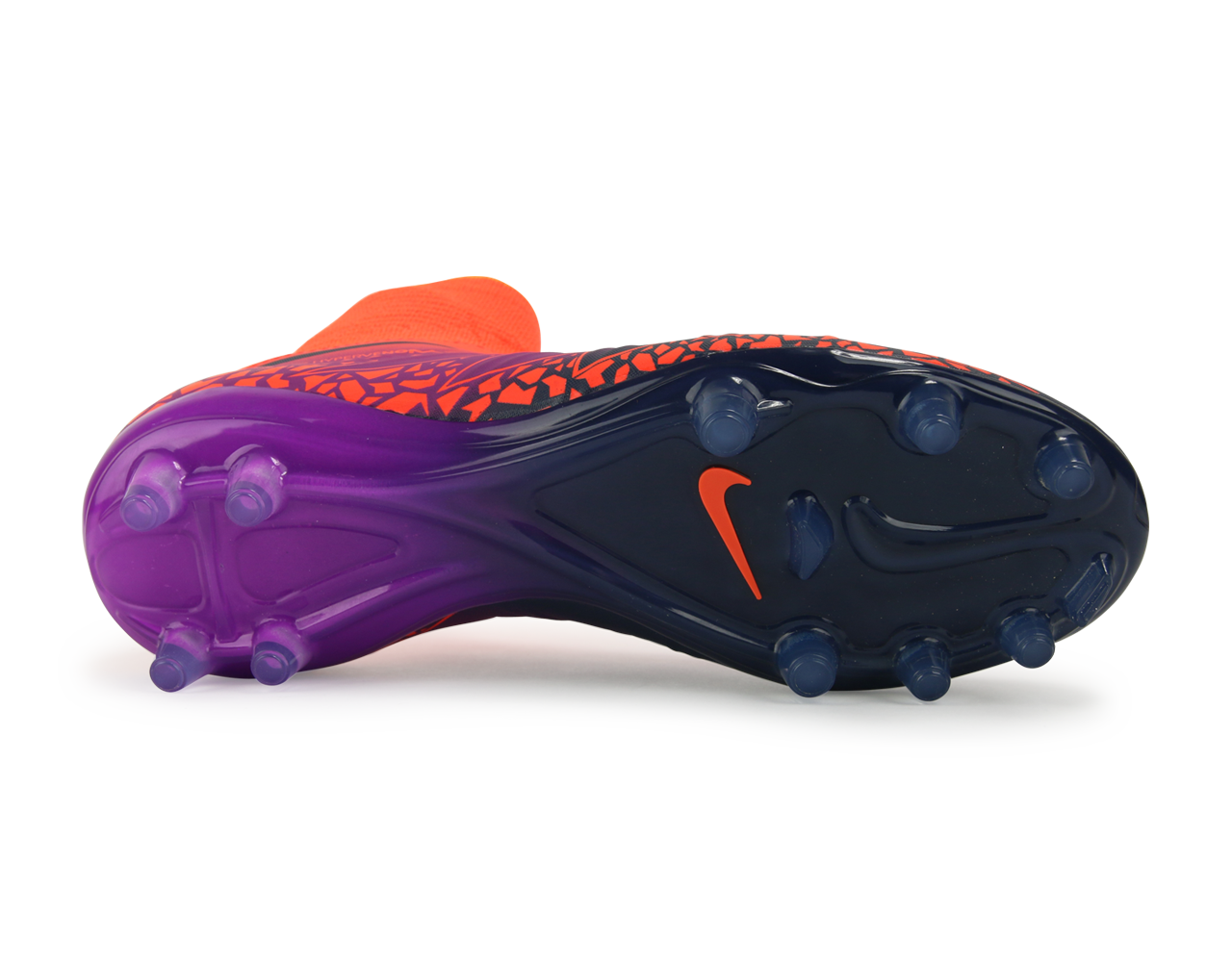 Nike Kids Hypervenom Phantom II FG Total Crimson/Obsidian/Vivid Purple