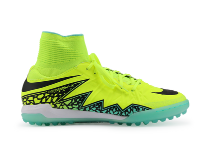 Nike Kids HypervenomX Proximo Turf Soccer Shoes Volt/Black