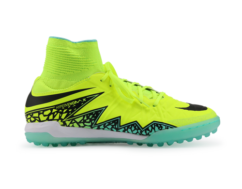 Nike Kids HypervenomX Proximo Turf Soccer Shoes Volt/Black