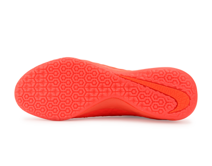 Nike Men's HypervenomX Proximo Indoor Soccer Shoes Bright Crimson/Hyper Orange