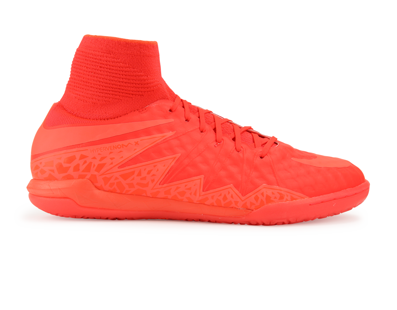 Nike Men's HypervenomX Proximo Indoor Soccer Shoes Bright Crimson/Hyper Orange