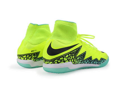 Nike Men's HypervenomX Proximo Indoor Soccer Shoes Volt/Black/Black