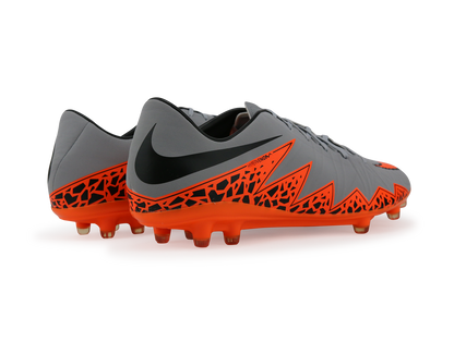 Nike Men's Hypervenom Phatal II FG Wolf Grey/Total Orange/Black