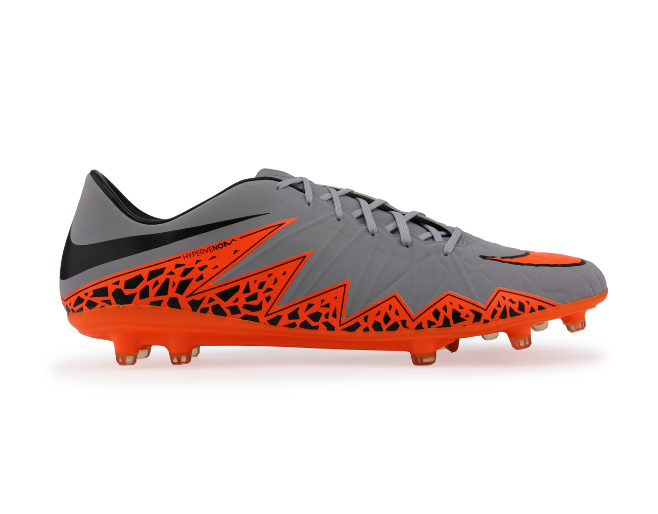 Nike Men's Hypervenom Phatal II FG Wolf Grey/Total Orange/Black