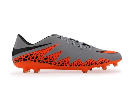 Nike Men's Hypervenom Phatal II FG Wolf Grey/Total Orange/Black