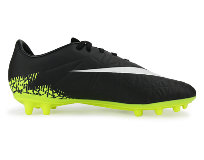 Nike Men's Hypervenom Phelon FG Black/Metallic Hema