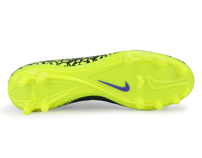 Nike Men's Hypervenom Phelon FG Black/Metallic Hema
