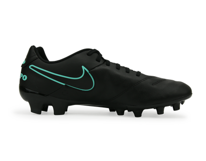 Nike Men's Tiempo Genio II FG Black/Hyper Turqouise
