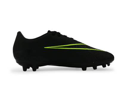 Nike Men's Hypervenom Phelon II FG Black/Black/Volt