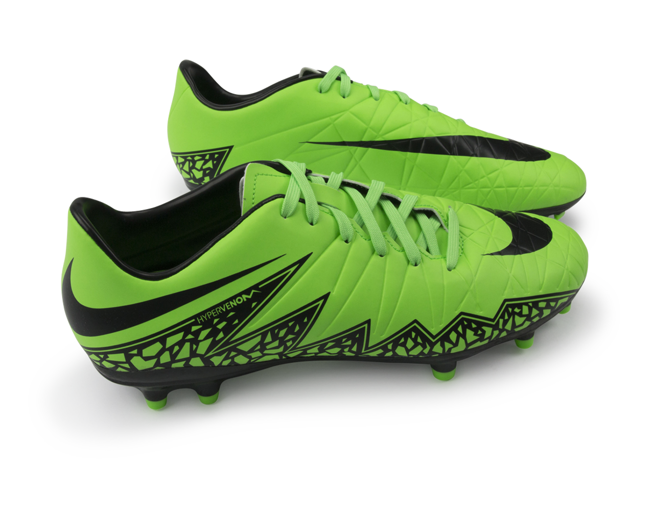 Nike Men's Hypervenom Phelon FG Green Strike/Black/Noir