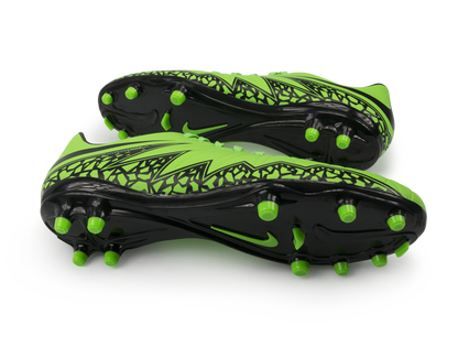 Nike Men's Hypervenom Phelon FG Green Strike/Black/Noir