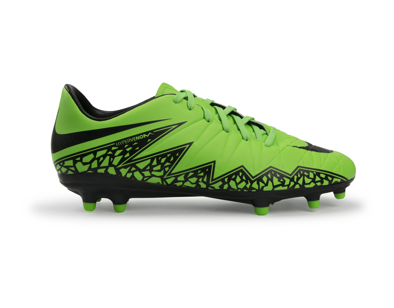 Nike Men's Hypervenom Phelon FG Green Strike/Black/Noir