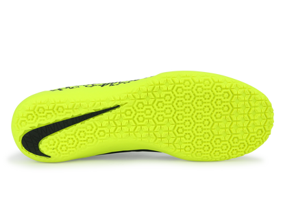 Nike Men's Hypervenom Phelon Indoor Soccer Shoes Black/White/Volt
