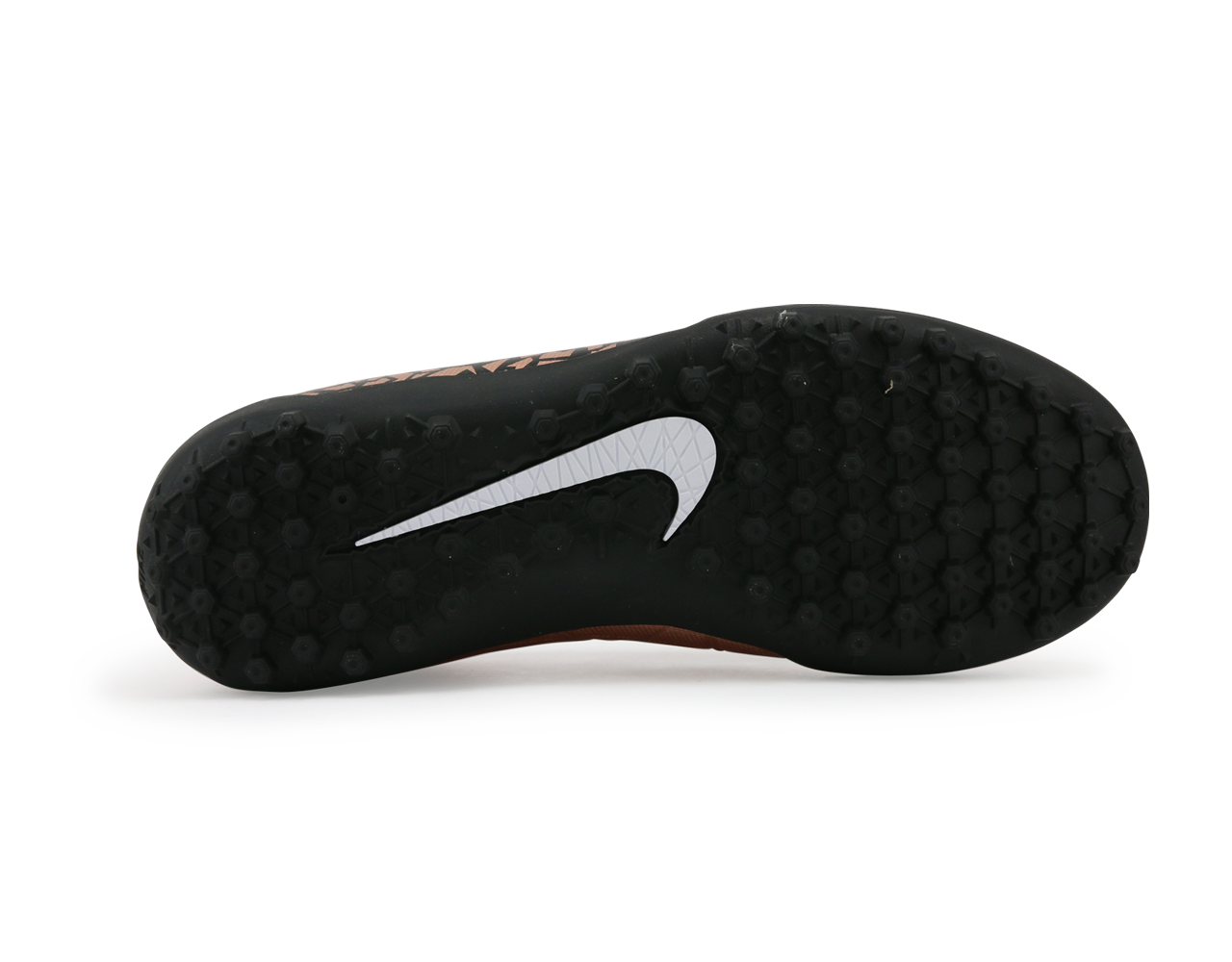 Nike Men's Hypervenom Phelon II Turf Soccer Shoes Metalic Red Bronz/Black Green/Glow White