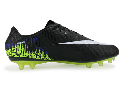 Nike Men's Hypervenom Phinish FG Black/Metalic Hema