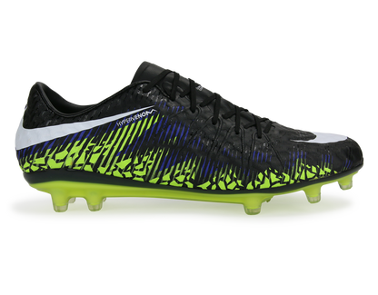Nike Men's Hypervenom Phinish FG Black/Metalic Hema