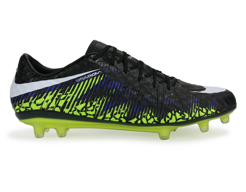 Nike Men's Hypervenom Phinish FG Black/Metalic Hema