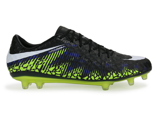 Nike Men's Hypervenom Phinish FG Black/Metalic Hema
