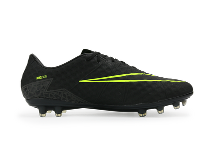 Nike Men's Hypervenom Phinish II FG Black/Black/Volt