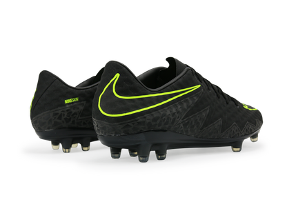 Nike Men's Hypervenom Phinish II FG Black/Black/Volt