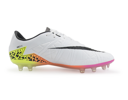 Nike Men's Hypervenom Phinish FG White/Black/Total Orange/Volt