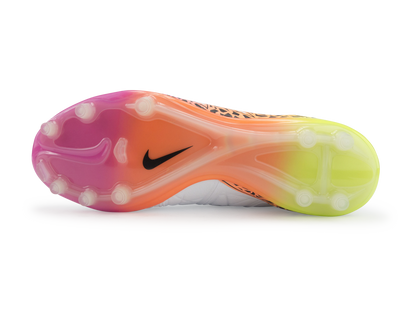 Nike Men's Hypervenom Phinish FG White/Black/Total Orange/Volt