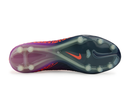 Nike Men's Hypervenom Phinish FG Total Crimson/Obsidian/Vivid Purple