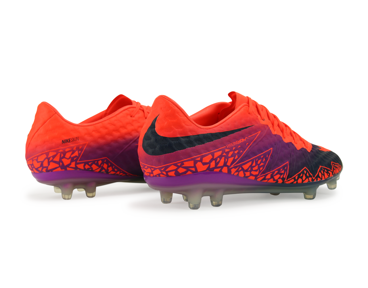 Nike Men's Hypervenom Phinish FG Total Crimson/Obsidian/Vivid Purple