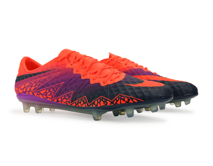 Nike Men's Hypervenom Phinish FG Total Crimson/Obsidian/Vivid Purple