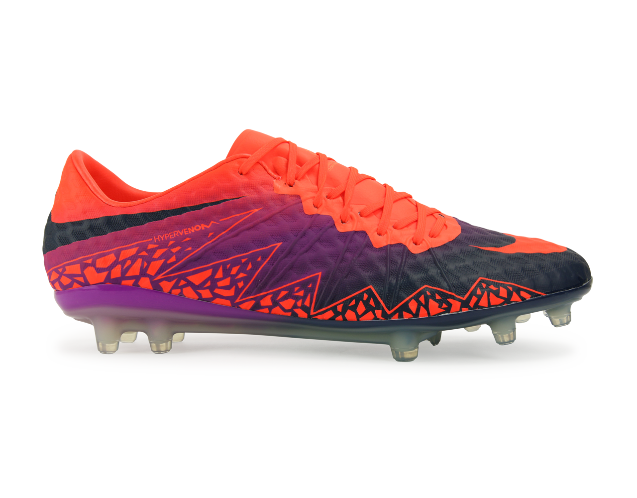Nike Men's Hypervenom Phinish FG Total Crimson/Obsidian/Vivid Purple