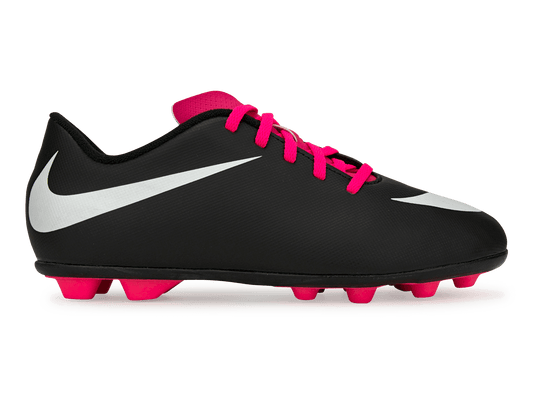 Nike Kids Bravata FG-R Black/White/Pink Flash