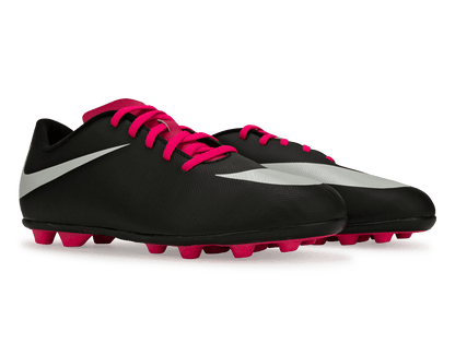 Nike Kids Bravata FG-R Black/White/Pink Flash