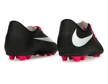 Nike Kids Bravata FG-R Black/White/Pink Flash