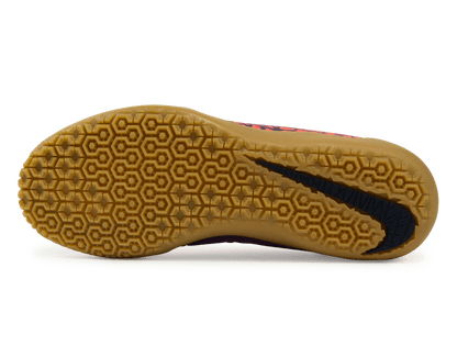 Nike Kids HypervenomX Phelon II Indoor Soccer Shoes Total Crimson/Obsidian Vivid