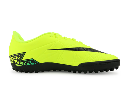 Nike Kids Hypervenom Phelon II Turf Soccer Shoes Volt/Black/Hyper Turquoise
