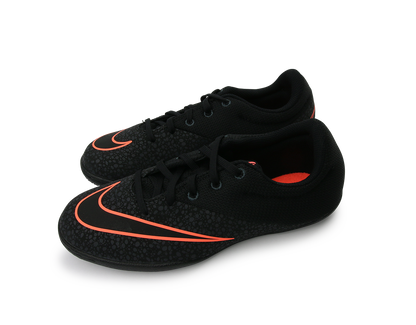Nike Kids MercurialX Pro Indoor Soccer Shoes Black/Anthracite/Bright Mango
