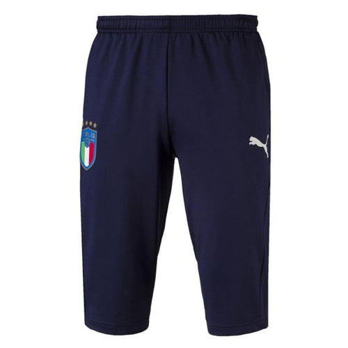 PUMA Men's Figc Italia Stadium 3/4 Pants Peacoat