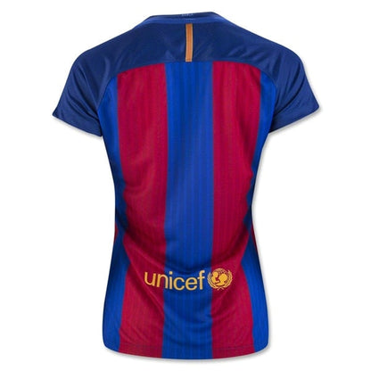 Nike Women's FC Barcelona 16/17 Home Jersey Sport Royal/Gym Red/University Gold