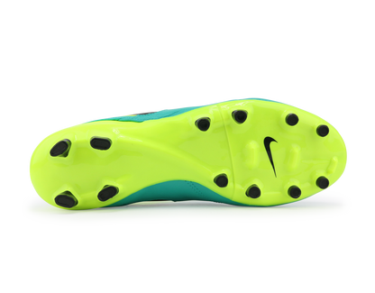 Nike Men's Tiempo Genio Leather FG Clear Jade/Black/Volt