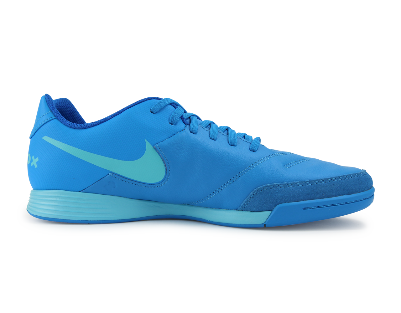 Nike Men's Tiempo Genio II Indoor Soccer Shoes Blue Glow/Polarized Blue/Soar
