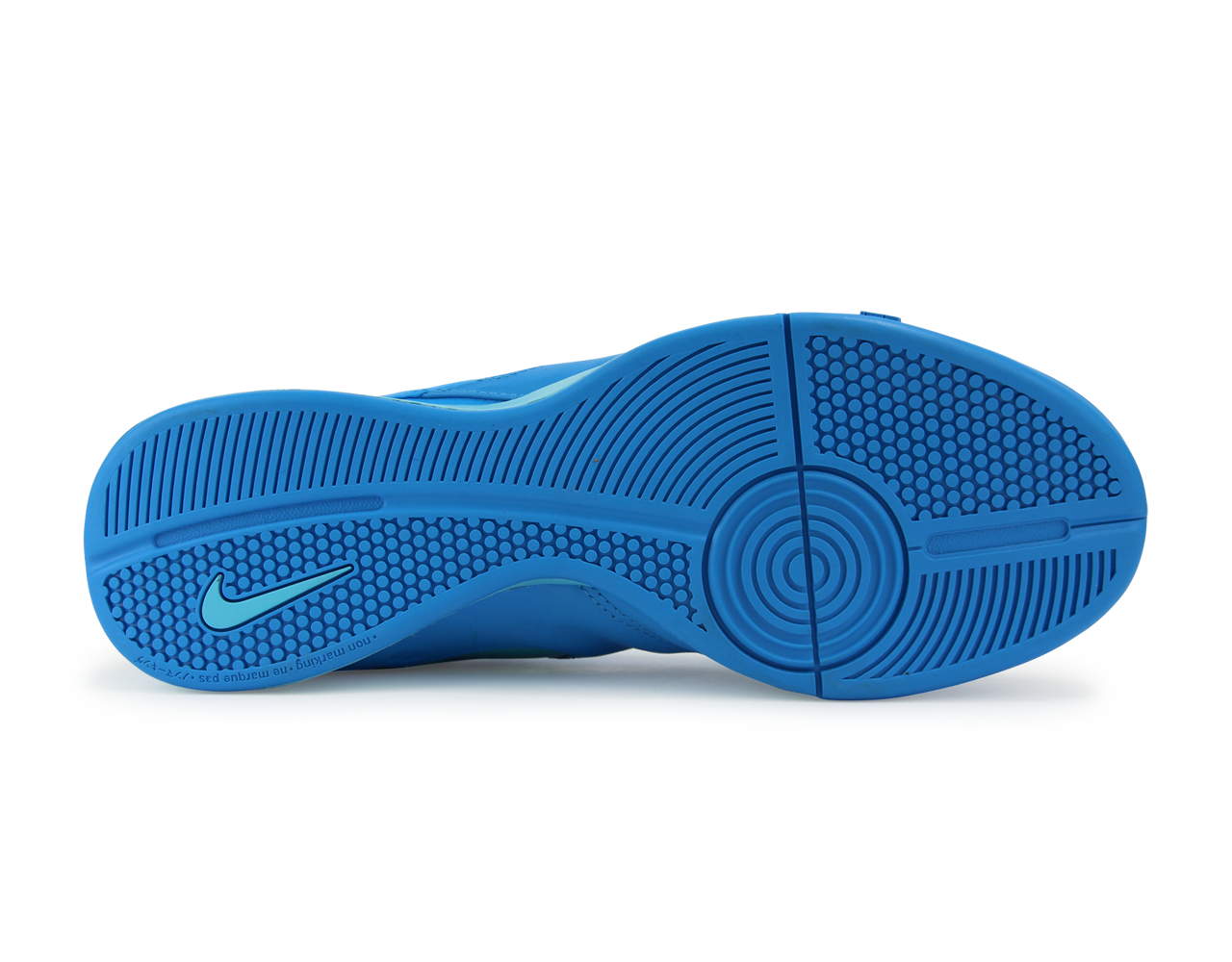 Nike Men's Tiempo Genio II Indoor Soccer Shoes Blue Glow/Polarized Blue/Soar