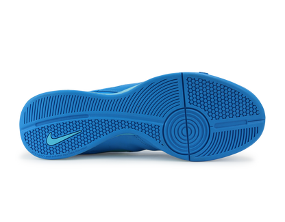 Nike Men's Tiempo Genio II Indoor Soccer Shoes Blue Glow/Polarized Blue/Soar