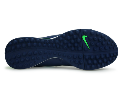 Nike Men's TiempoX Genio II Turf Shoes Costal Blue/Polarized Blue/Rage Green