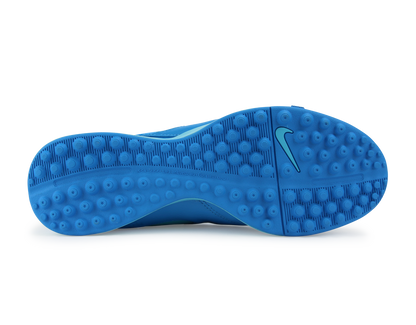 Nike Men's Tiempo Genio II Turf Soccer Shoes Blue Glow/Polarized Blue/Soar