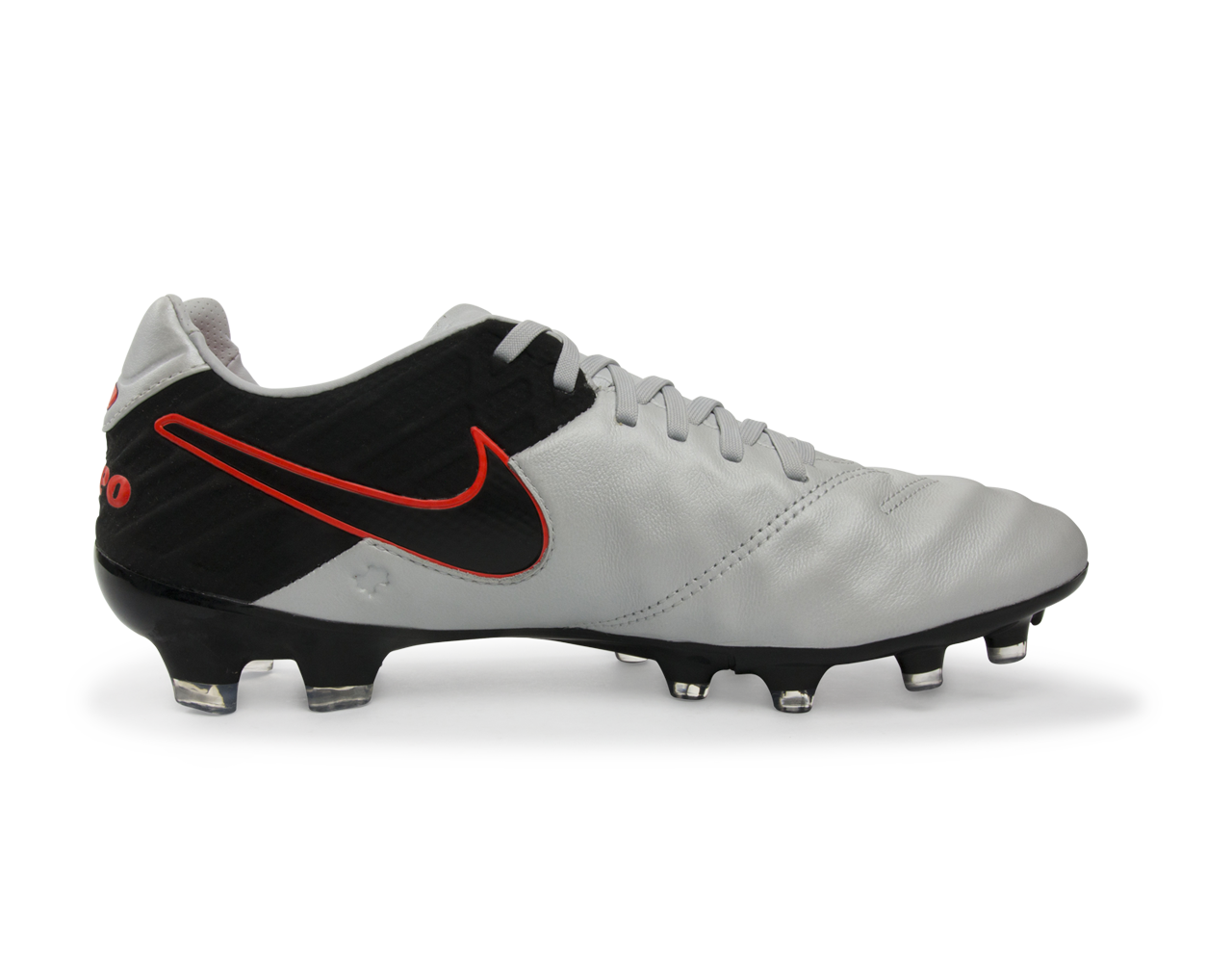 Nike Men's Tiempo Legacy II FG Pure Platinum/Black/Hyper Orange