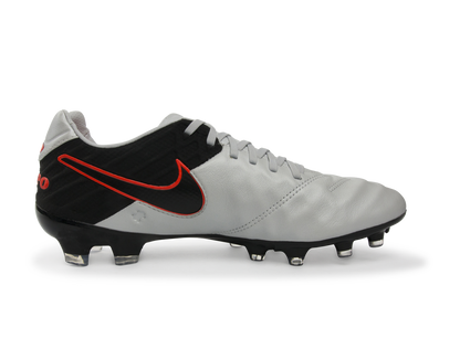 Nike Men's Tiempo Legacy II FG Pure Platinum/Black/Hyper Orange