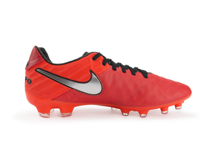 Nike Men's Tiempo Legacy II FG Light Crimson/Metallic Silver/Total Crimson